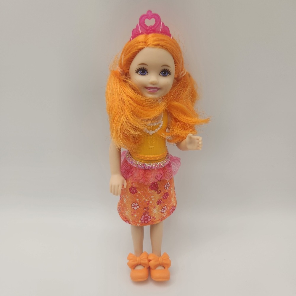 Barbie Sister Chelsea Clubhouse Doll Figure Orange Hair Dreamtopia